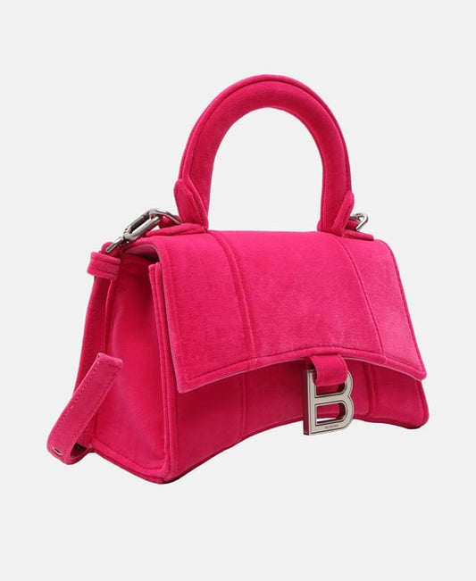Balenciaga Hourglass Handbag Magenta