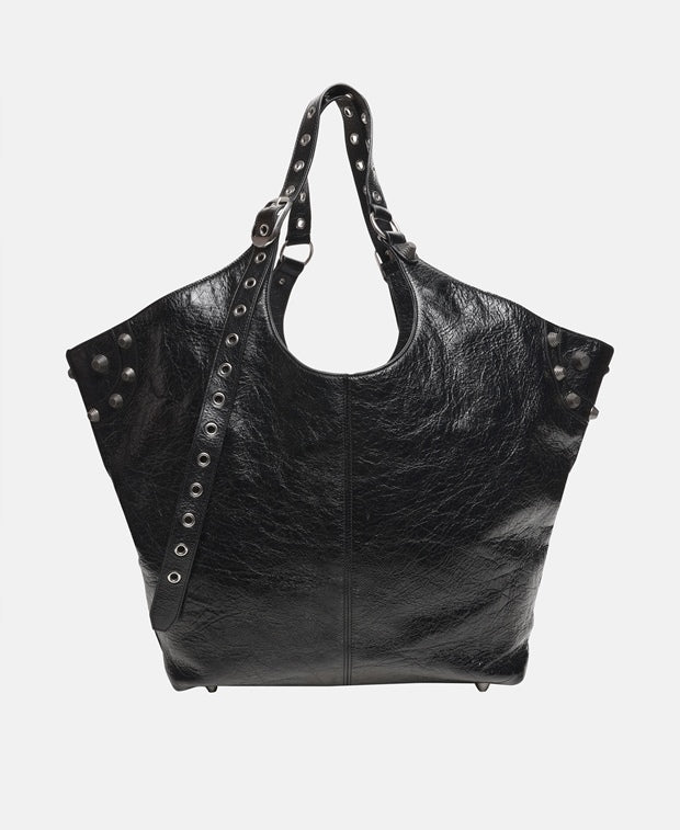Balenciaga Le Cagole Carry-all Leather shopper Black