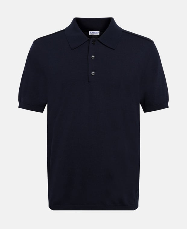 Burberry Knitted polo shirt