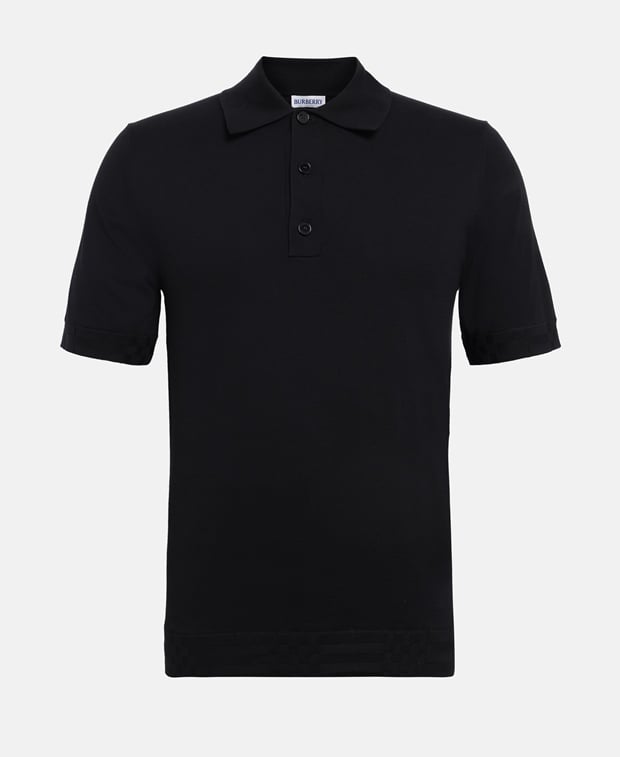 Burberry Knitted polo shirt
