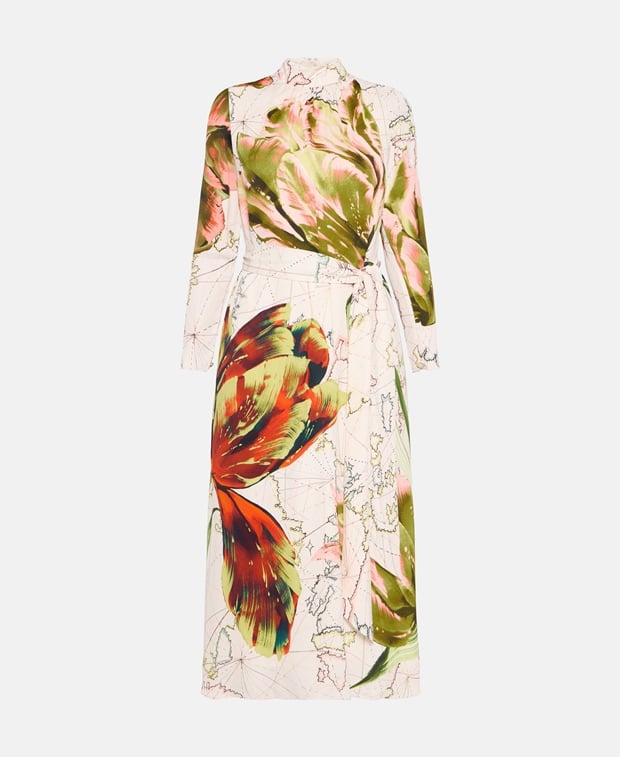 Temperley London Midi dress Oatmeal