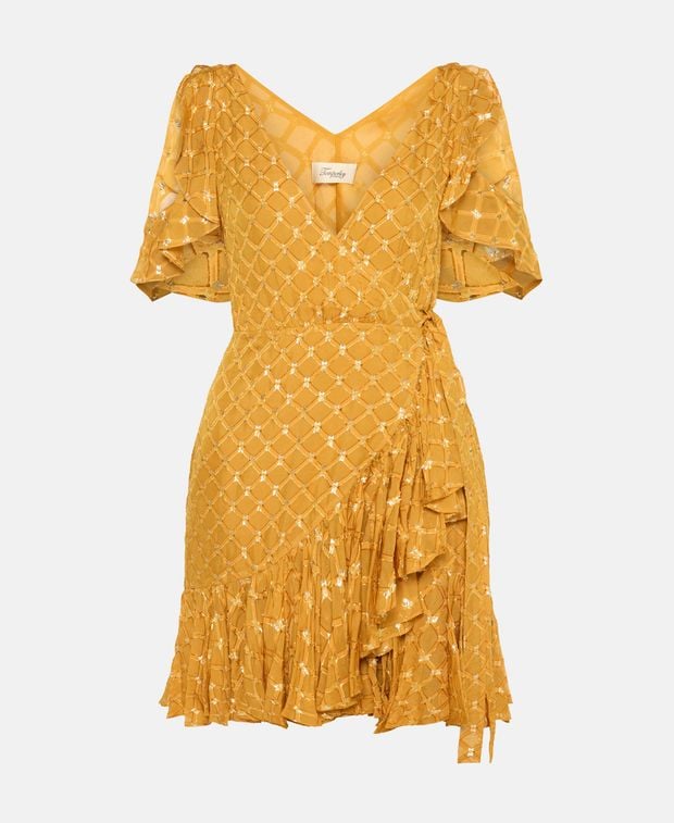 Temperley London Silk-blend dress Angelico