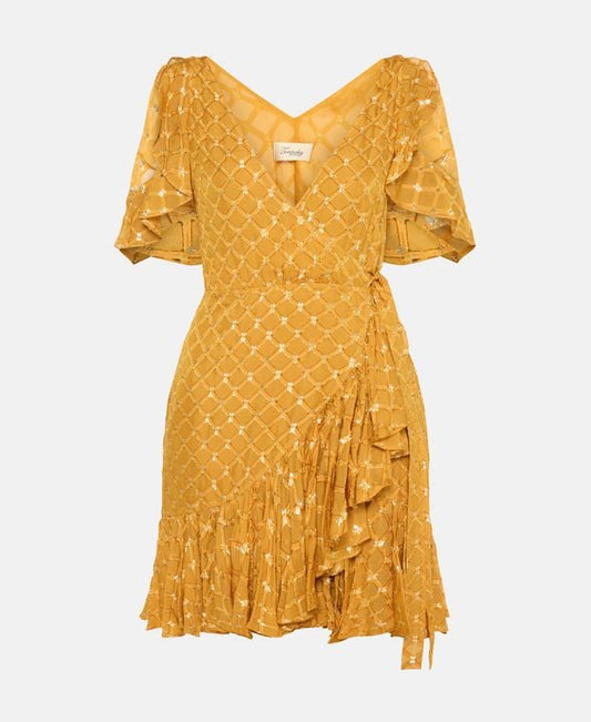 Temperley London Silk-blend dress Angelico
