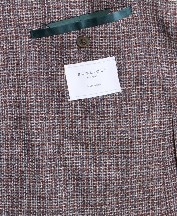 Boglioli Linen suit jacket Dun