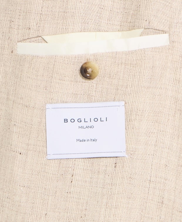Boglioli Linen blazer Beige