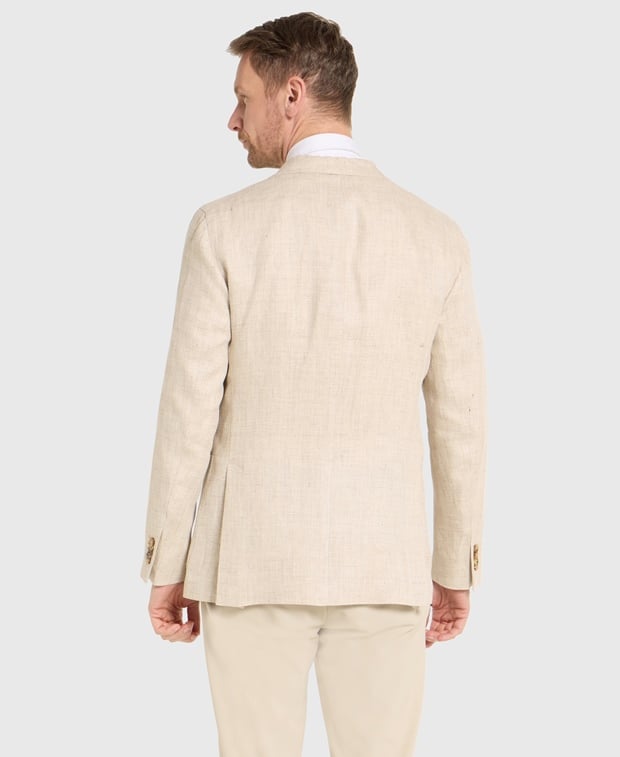 Boglioli Linen blazer Beige