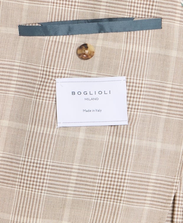 Boglioli Wool suit Beige