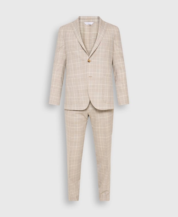 Boglioli Wool suit Beige