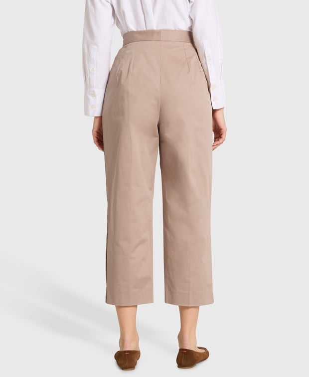 Dolce & Gabbana Pleated trousers Beige