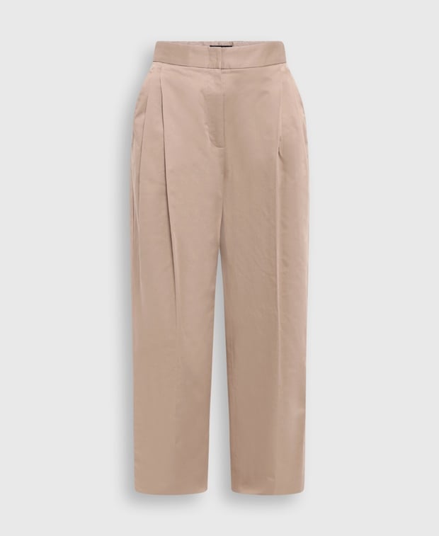 Dolce & Gabbana Pleated trousers Beige