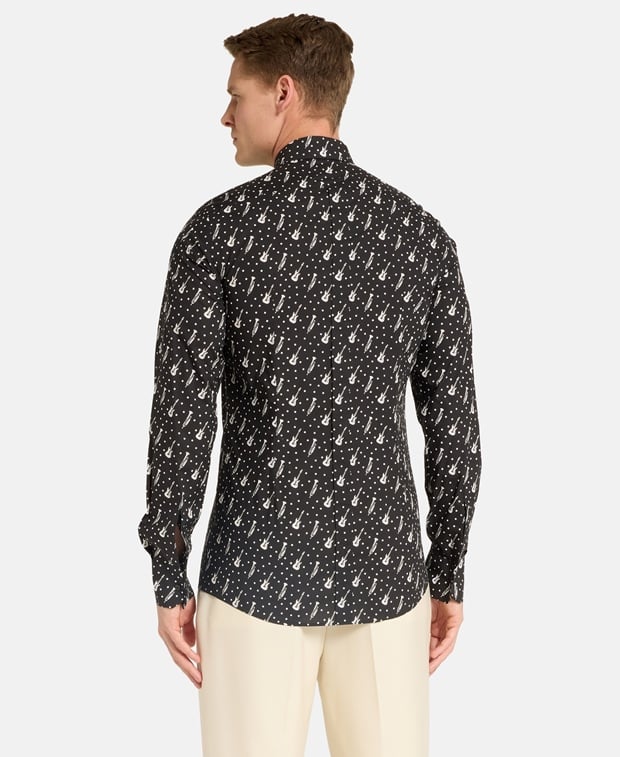 Dolce & Gabbana Long-sleeved shirt - slim fit Natural