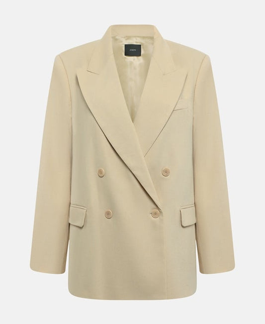 Joseph Single-button blazer Champagne