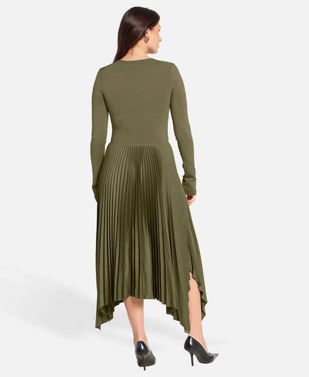 Joseph Pleated dress Moss