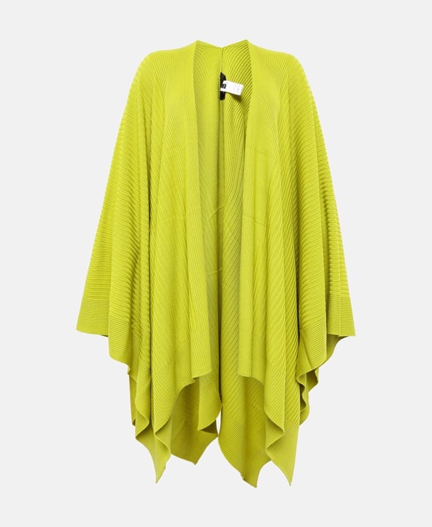 Joseph Wool poncho Apple Green