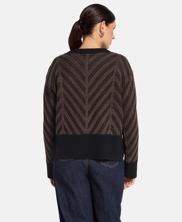 Joseph Wool jumper Black Coffee