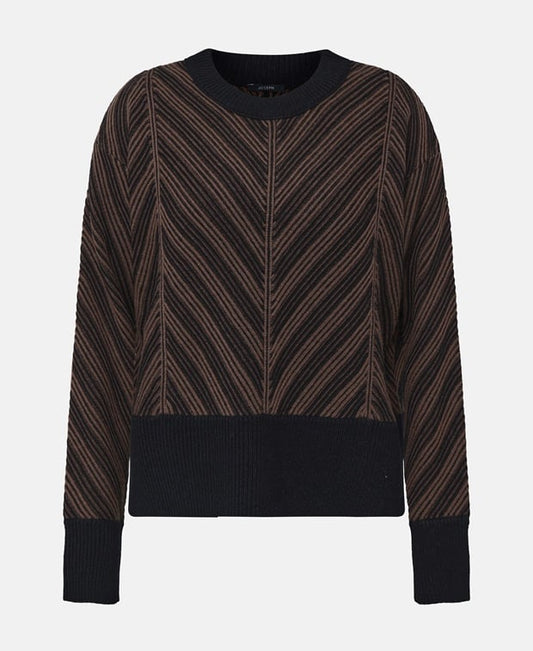 Joseph Wool jumper Black Coffee