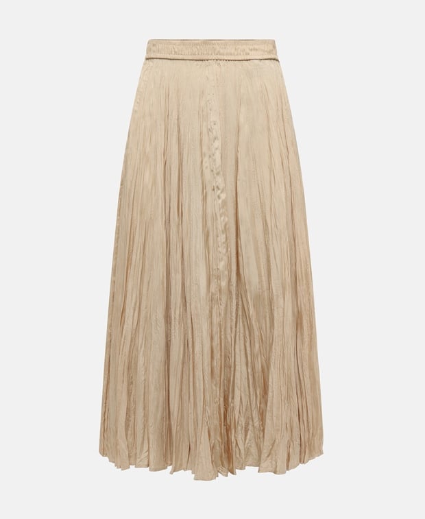 Joseph Silk skirt Soft Beige