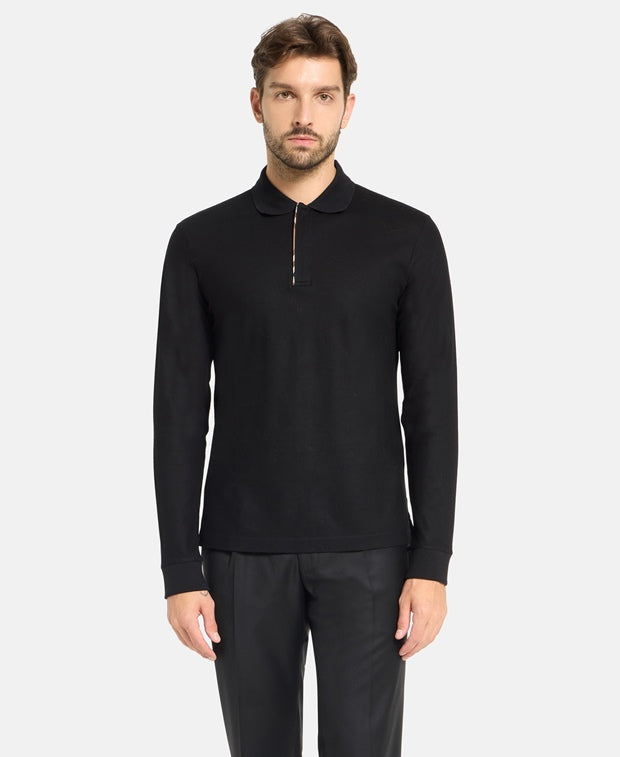 Burberry Long-sleeved polo shirt