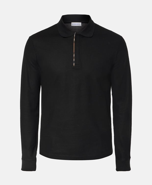 Burberry Long-sleeved polo shirt