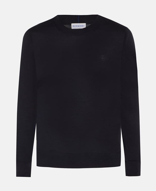 Burberry Wool jumper Dark Blue