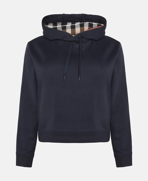 Burberry Hoodie Dark Blue