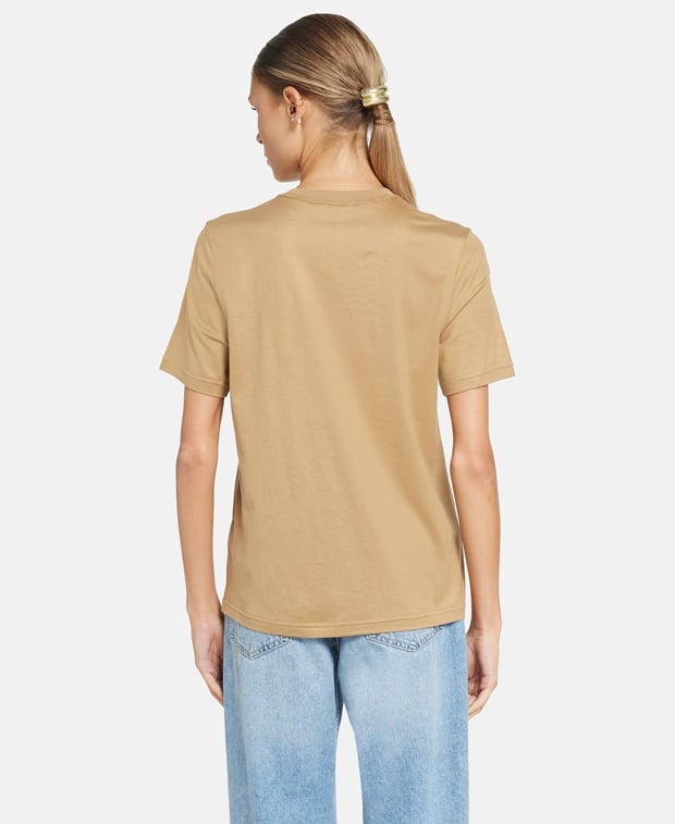 Burberry Crew neck t-shirt Caramel