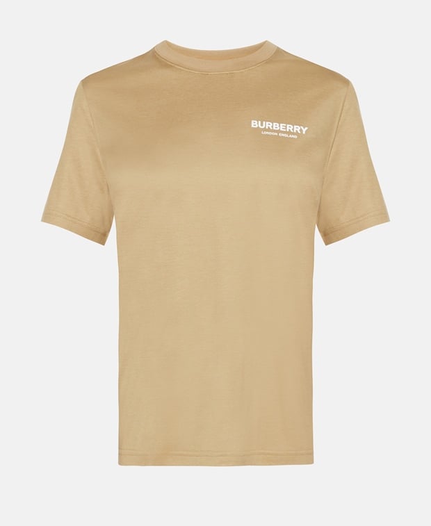 Burberry Crew neck t-shirt Caramel