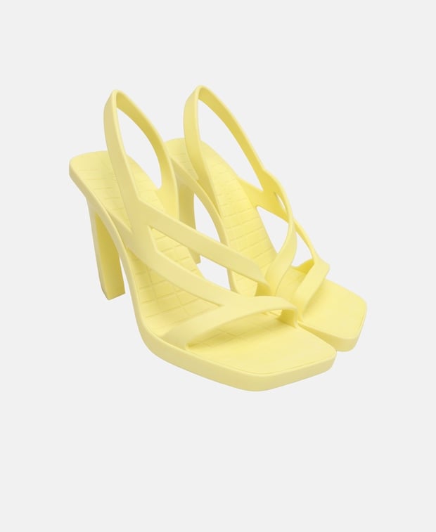 Bottega Veneta Jimbo Heeled sandals Light Yellow
