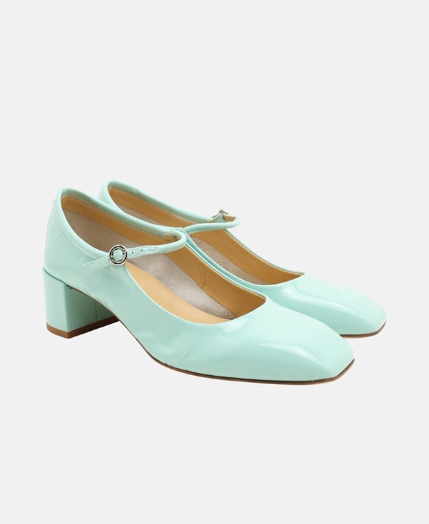 Aeyde Mary Jane pumps Light Blue