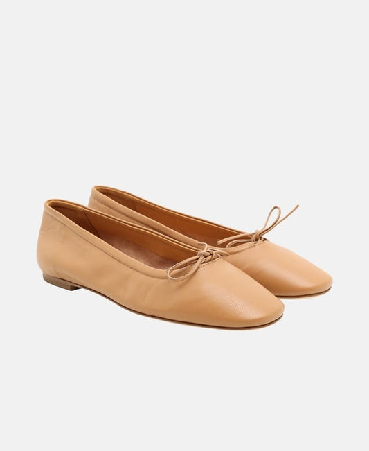 Aeyde Ballet flats Tan
