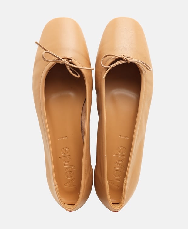 Aeyde Ballet flats Tan