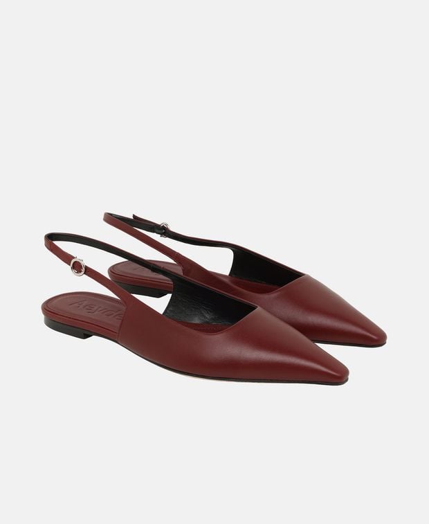Aeyde Slingback ballerina Port
