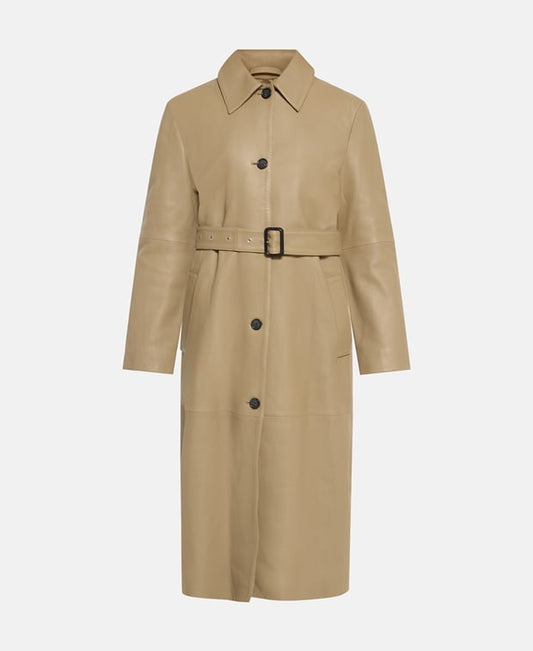 Toteme Leather trench coat