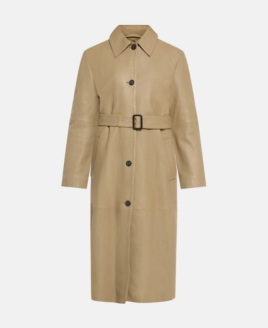 Toteme Leather trench coat
