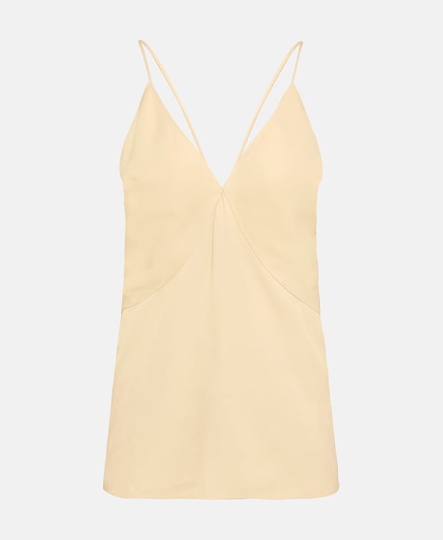 Toteme Spaghetti-strap top Beige