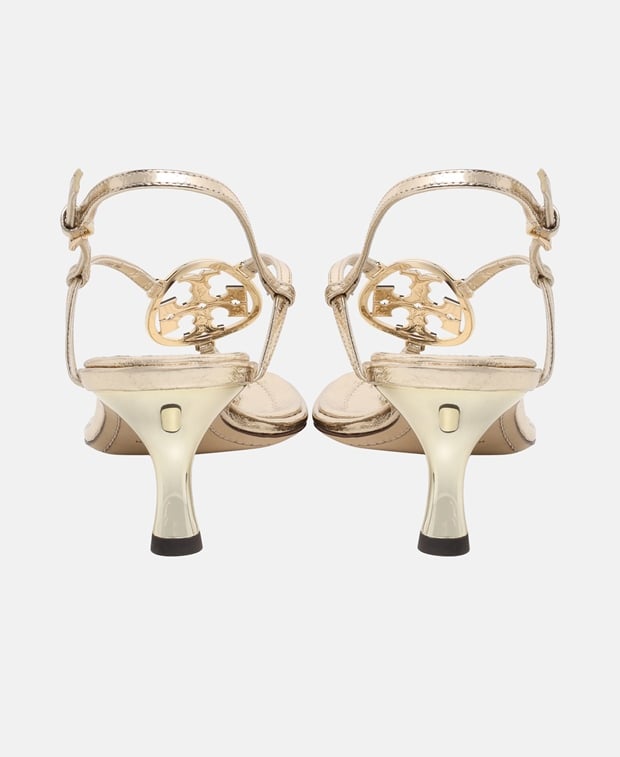 Tory Burch Capri Miller Sandals Gold
