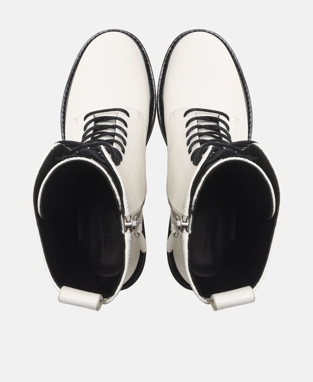 Tory Burch Lace-up ankle boot White