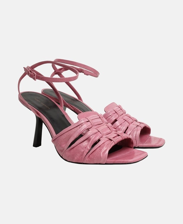 Tory Burch Heeled sandals Salmon