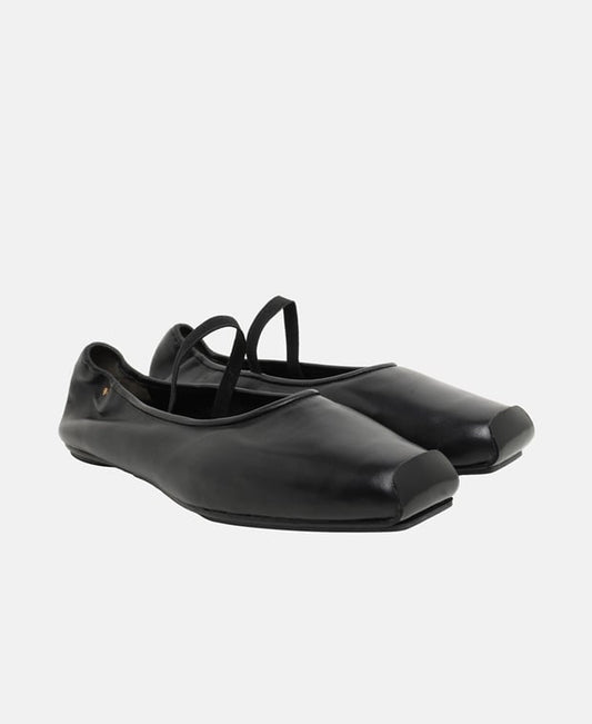 Tory Burch Runway Ballerina flat with straps Black