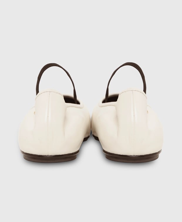 Tory Burch Ballerina flat with straps Runway