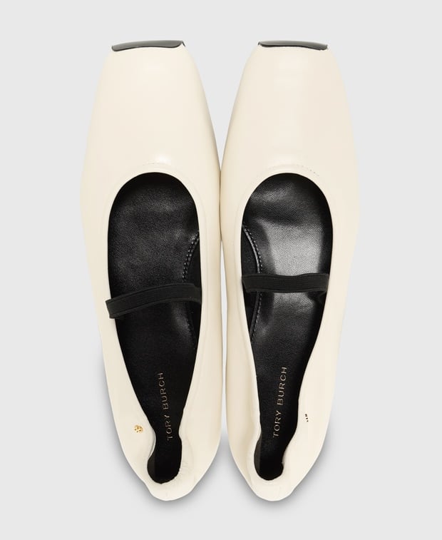 Tory Burch Ballerina flat with straps Runway