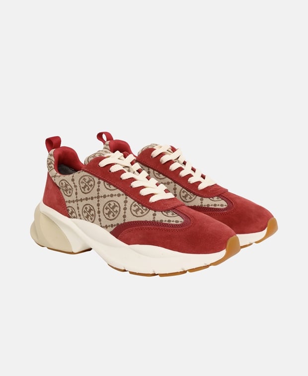Tory Burch Good Luck Chunky sneakers Brick Red
