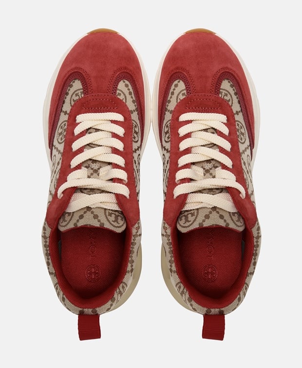 Tory Burch Good Luck Chunky sneakers Brick Red