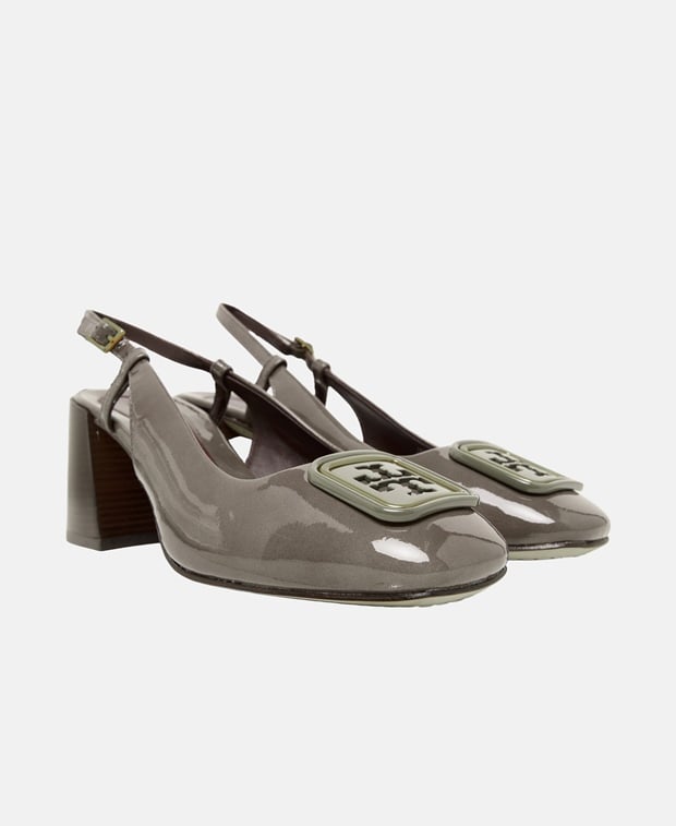 Tory Burch Georgia Slingback pumps Purple
