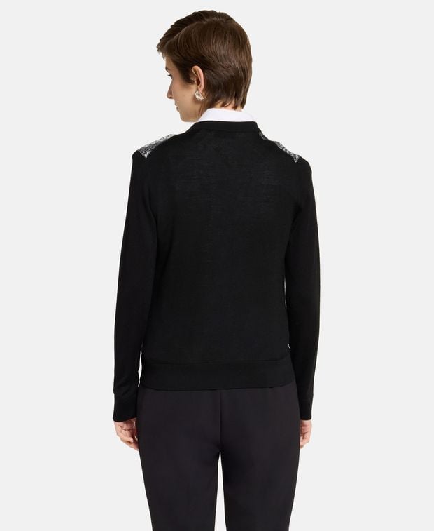 Tory Burch Silk-blend cardigan