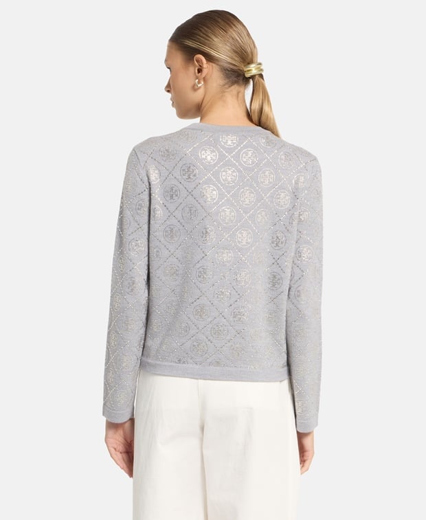 Tory Burch Wool cardigan Medium Grey