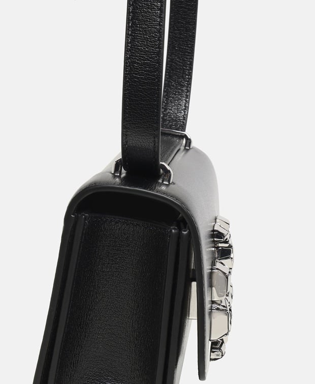 Tory Burch Eleanor Leather cross body bag Black