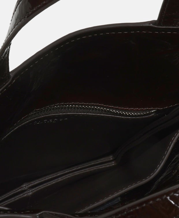 Tory Burch Lee Radziwill Leather handbag Burgundy