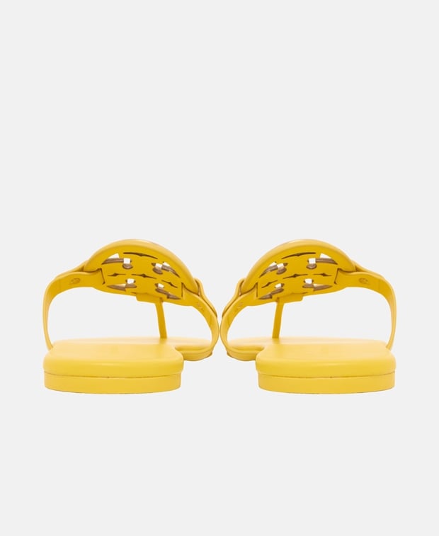 Tory Burch Metal millar Sandals Light Yellow
