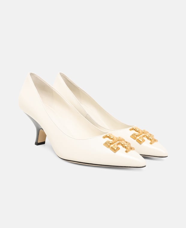 Tory Burch Eleanor Pumps White